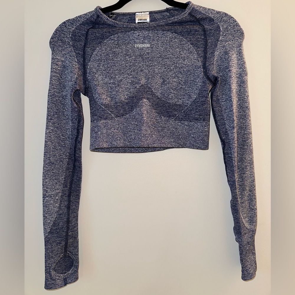 Gymshark long sleeve crop worn once